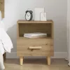  Éjjeliszekrény fiókkal kézműves tölgy 40 x 35 x 47.5 cm Faanyag