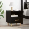  Éjjeliszekrény 2 pcs Musta tammi 40 x 35 x 47.5 cm Faanyag