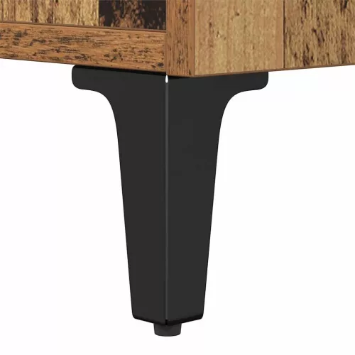  Éjjeliszekrény fiókkal Régi fa 40 x 35 x 47.5 cm Faanyag