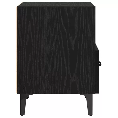  Éjjeliszekrény fiókkal Musta tammi 40 x 35 x 47.5 cm Faanyag