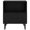  Éjjeliszekrény 2 pcs Musta tammi 40 x 35 x 47.5 cm Faanyag
