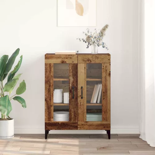  Széf Öreg fa 69,5 x 34 x 90 cm Műszaki fa és vas