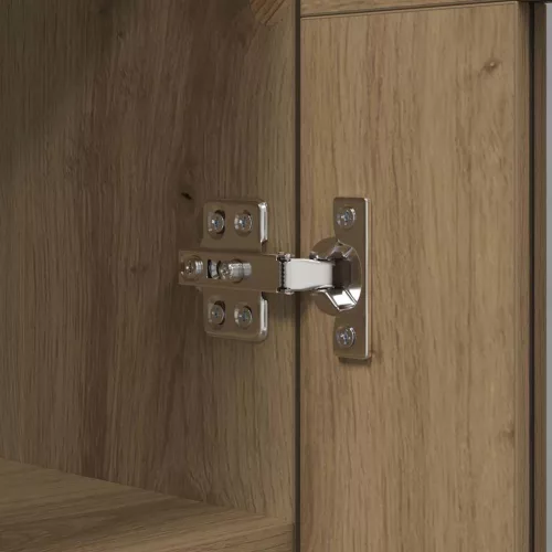  Széf Artisan tölgy 69,5 x 34 x 90 cm Műszaki fa és vas