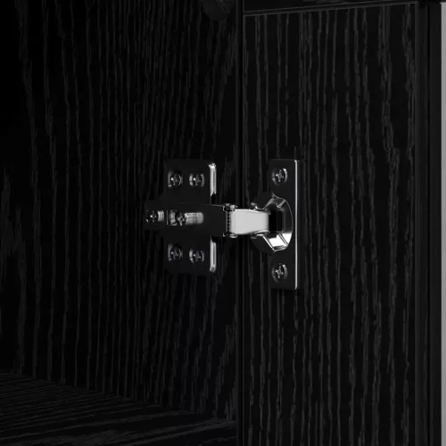  Széf Fekete tölgy 69,5 x 34 x 90 cm Műszaki fa és vas