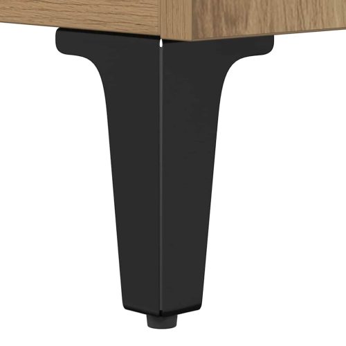  Cipőszekrény fiókkal kézműves tölgy 102 x 36 x 60 cm Faanyag