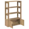  Széf kézműves tölgy 30 x 80 x 119.5 cm Faanyag