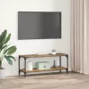  TV szekrény Öreg fa 100x33x41cm Műszaki fa és vas