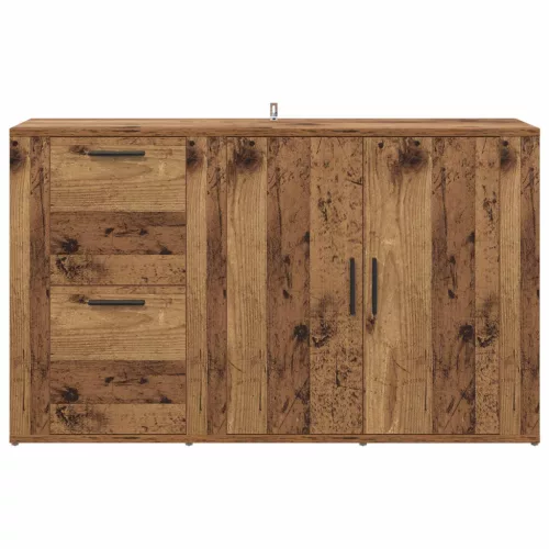  Széf fiókkal Öreg fa 100 x 33 x 59.5 cm Faanyag