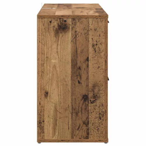  Széf fiókkal Öreg fa 100 x 33 x 59.5 cm Faanyag