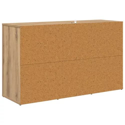  Széf fiókkal Artisan tölgy 100 x 33 x 59.5 cm Faanyag