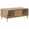  Dohányzóasztal fiókkal Artisan tölgy 90 x 50 x 26.5 cm Faanyag