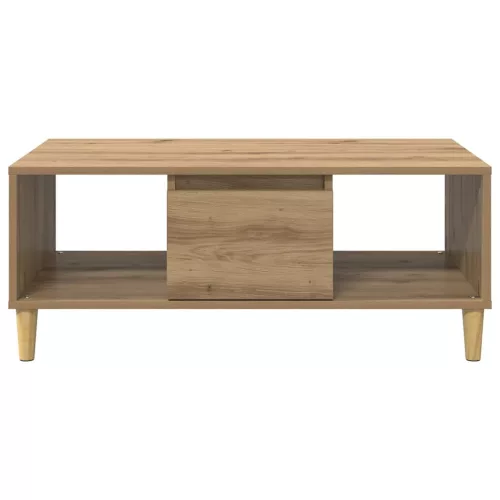  Dohányzóasztal fiókkal Artisan tölgy 90 x 50 x 26.5 cm Faanyag
