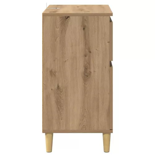  Széf fiókkal Artisan tölgy 60 x 35 x 70 cm Faanyag