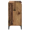  Széf fiókkal Öreg fa 60 x 35 x 70 cm Műszaki fa és vas