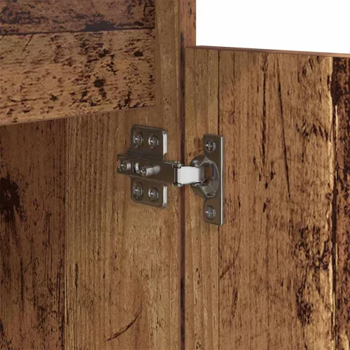  Éjjeliszekrény fiókkal Régi fa 40 x 35 x 70 cm Faanyag