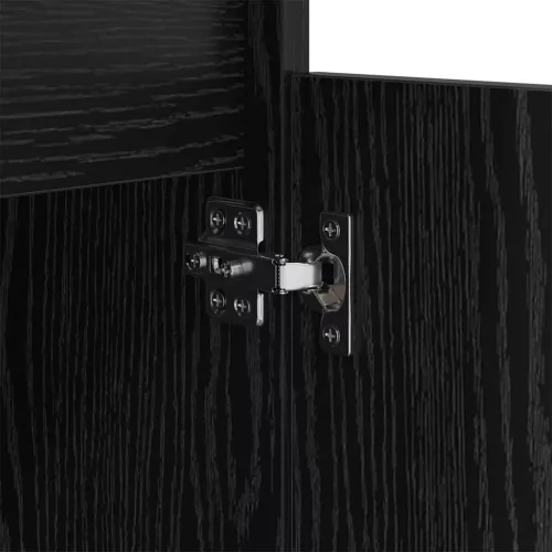  Éjjeliszekrény fiókkal Musta tammi 40 x 35 x 70 cm Faanyag