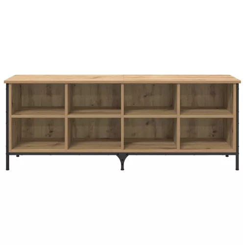  Cipőszekrény Artisan tölgy 131 x 35 x 50 cm Műszaki fa és vas