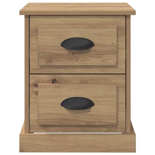  Éjjeliszekrény fiókkal kézműves tölgy 39 x 39 x 47.5 cm Faanyag