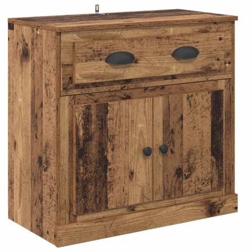  Magasfiú fiókkal Öreg fa 70 x 35,5 x 67,5 cm Faanyag