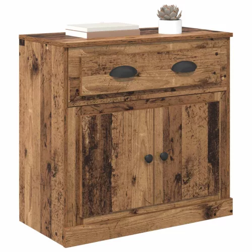  Magasfiú fiókkal Öreg fa 70 x 35,5 x 67,5 cm Faanyag