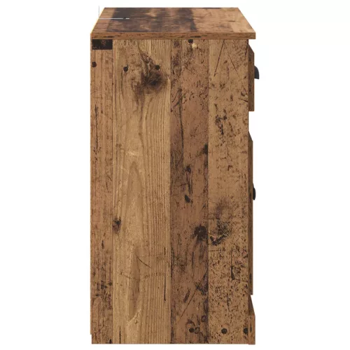  Magasfiú fiókkal Öreg fa 70 x 35,5 x 67,5 cm Faanyag