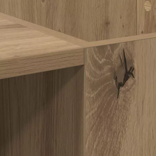  Hanglemez szekrény Artisan tölgy 121 x 38 x 48 cm Faanyag