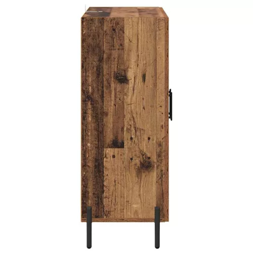  Széf Öreg fa 69,5 x 34 x 90 cm Műszaki fa és vas