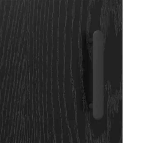  Széf Fekete tölgy 69,5 x 34 x 90 cm Műszaki fa és vas