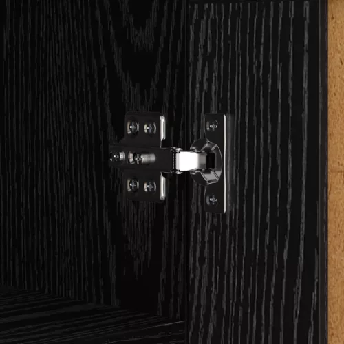  Széf Fekete tölgy 69,5 x 34 x 90 cm Műszaki fa és vas