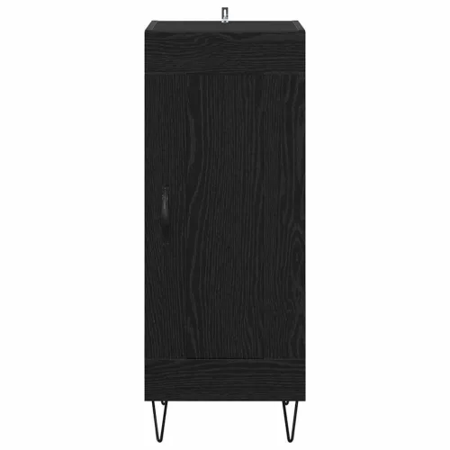  Széf Fekete tölgy 34,5 x 34 x 90 cm Műszaki fa és vas