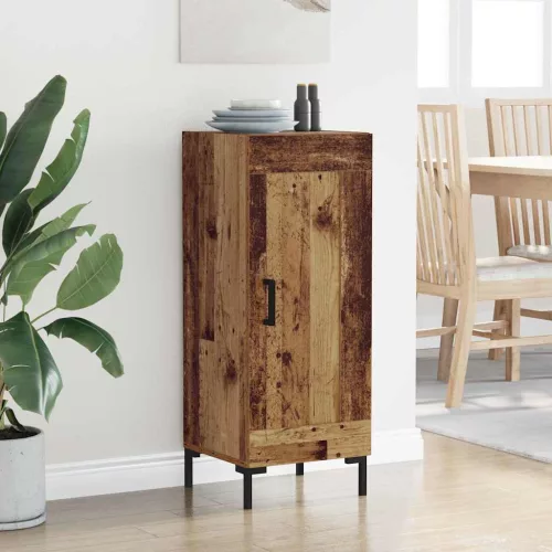  Széf Olden Öreg fa 34,5 x 34 x 90 cm Műszaki fa és vas