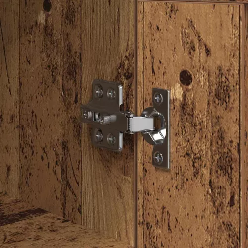  Széf Olden Öreg fa 34,5 x 34 x 90 cm Műszaki fa és vas