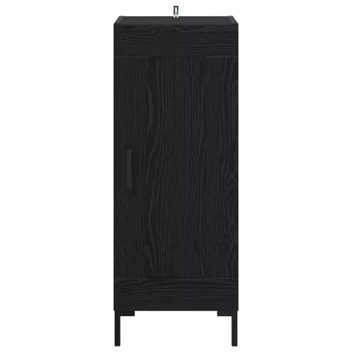  Széf Olden Fekete tölgy 34,5 x 34 x 90 cm Műszaki fa és vas