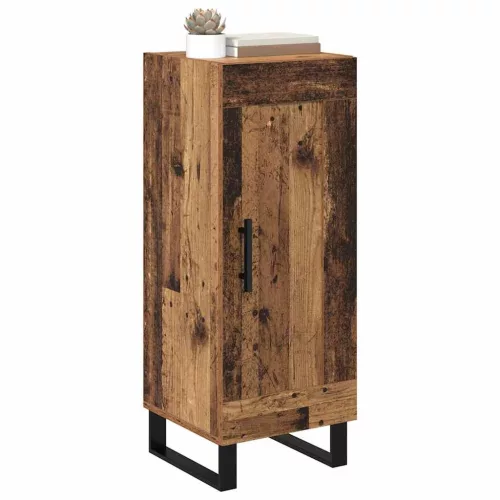  Széf Öreg fa 34,5 x 34 x 90 cm Műszaki fa és vas