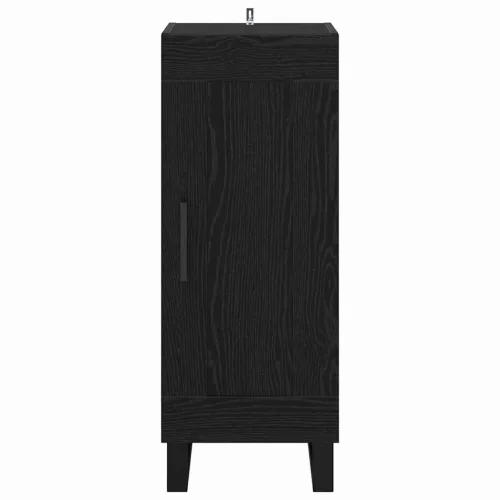  Széf Fekete tölgy 34,5 x 34 x 90 cm Műszaki fa és vas