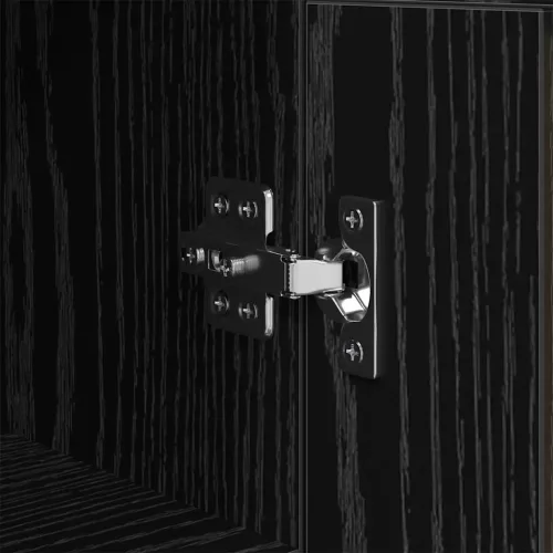  Széf Fekete tölgy 34,5 x 34 x 90 cm Műszaki fa és vas