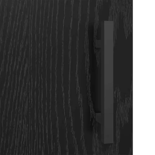  Széf Fekete tölgy 34,5 x 34 x 90 cm Műszaki fa és vas