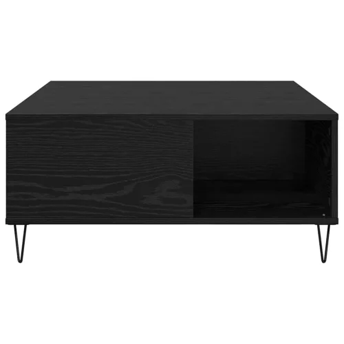  Dohányzóasztal Musta tammi 80 x 80 x 36.5 cm Faanyag