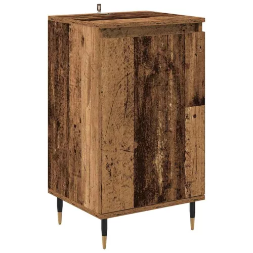  Széf 2 pcs Öreg fa 40 x 35 x 70 cm Műszaki fa és vas