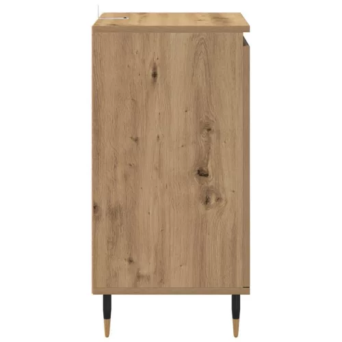  Széf 2 pcs Artisan tölgy 40 x 35 x 70 cm Műszaki fa és vas