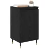  Széf 2 pcs Fekete tölgy 40 x 35 x 70 cm Műszaki fa és vas