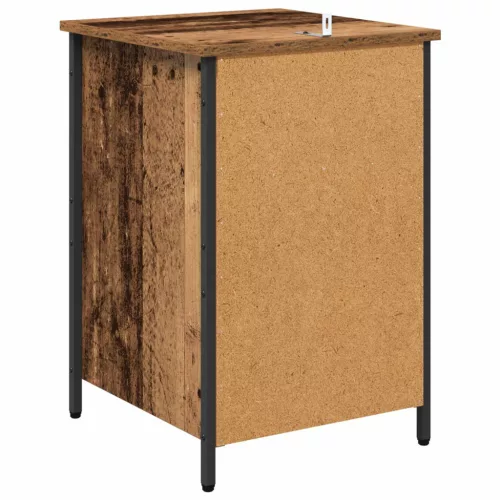  Éjjeliszekrény 2 pcs Öreg fa 40 x 42 x 60 cm Faanyag
