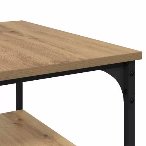  Dohányzóasztal Artisan tölgy 55 x 55 x 40 cm Faanyag