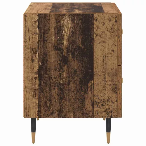  Éjjeliszekrény fiókkal Régi fa 40 x 35 x 47.5 cm Faanyag