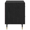 Éjjeliszekrény 2 pcs Musta tammi 40 x 35 x 47.5 cm Faanyag