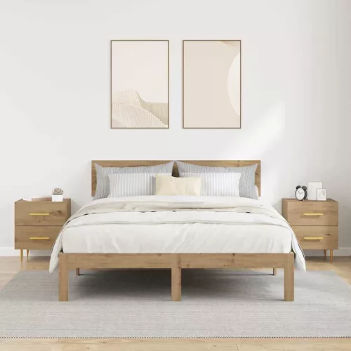  Éjjeliszekrény 2 pcs Artisan tölgy 40 x 35 x 47,5 cm Faanyag