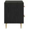  Éjjeliszekrény fiókkal Fekete tölgy 40 x 35 x 47,5 cm Faanyag
