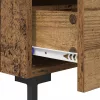  Éjjeliszekrény fiókkal 2 pcs Öreg fa 40 x 35 x 47,5 cm Faanyag
