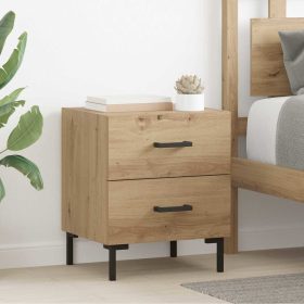    Éjjeliszekrény 2 pcs Artisan tölgy 40 x 35 x 47,5 cm Faanyag