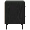  Éjjeliszekrény fiókkal Musta tammi 40 x 35 x 47.5 cm Faanyag
